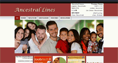 Desktop Screenshot of ancestrallines.net
